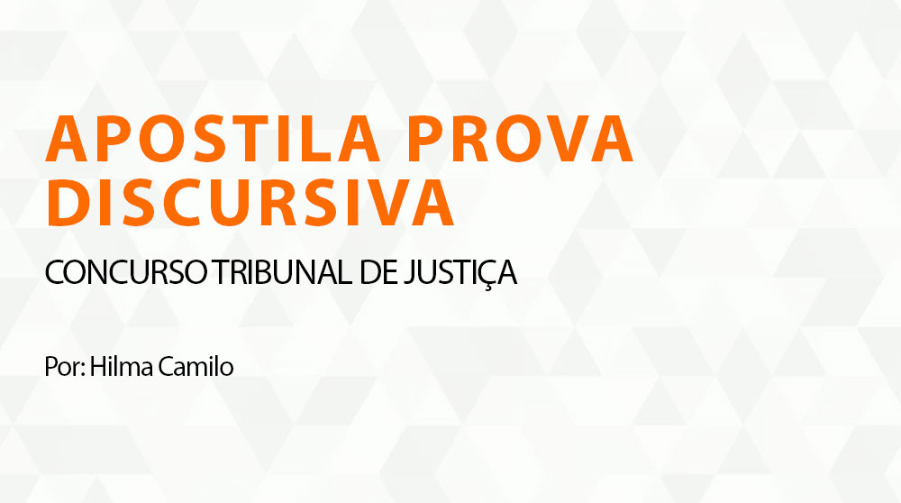 APOSTILA PROVA DISCURSIVA